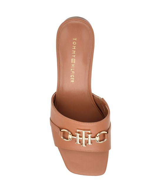 Tommy Hilfiger Brown Pippe Sandal