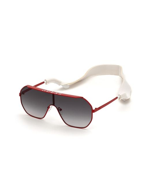 Guess Multicolor Shield Sunglasses