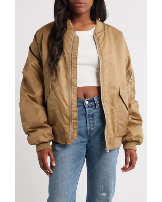 TOPSHOP Multicolor Bomber Jacket