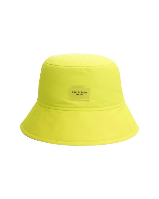 Rag & Bone Yellow Addison Bucket Hat
