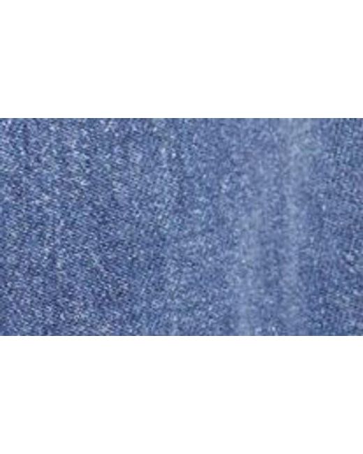 Rails Blue Foster Paperbag Denim Shorts