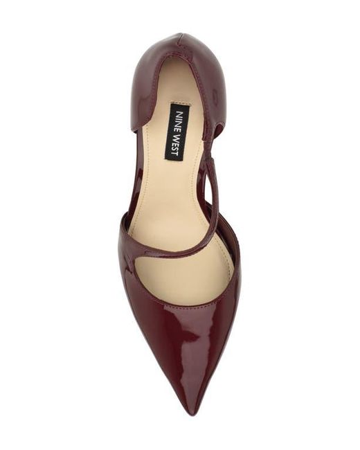 Nine West Purple Dolen Pointed Toe Pump