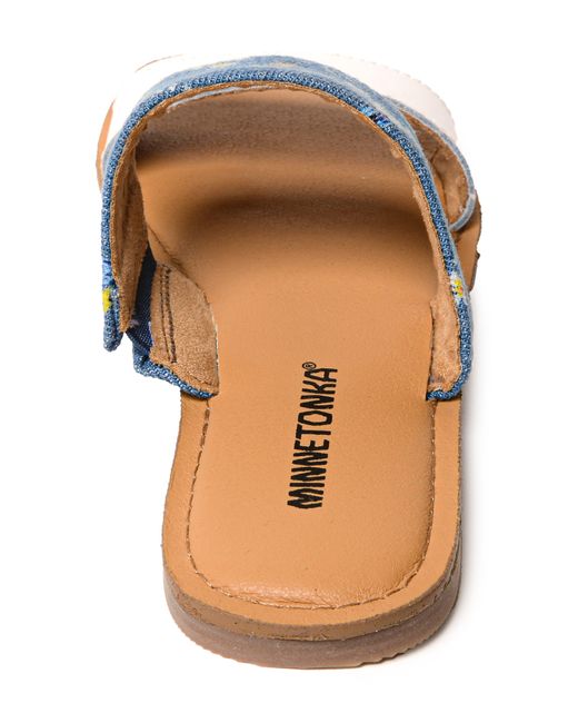 Minnetonka Multicolor Franky Slide Sandal