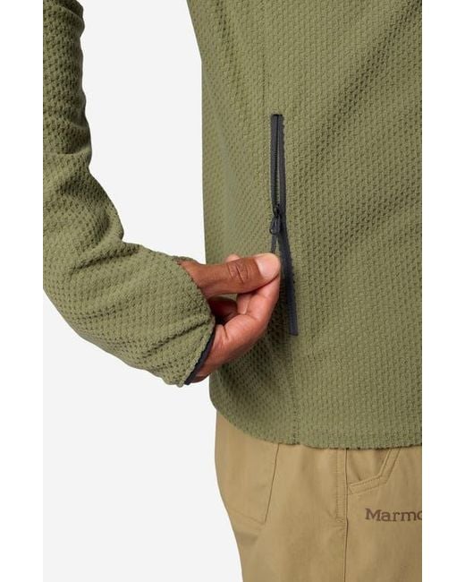 Marmot Green Airfleece Jacket for men
