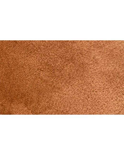 Mango Brown Velour Loafer