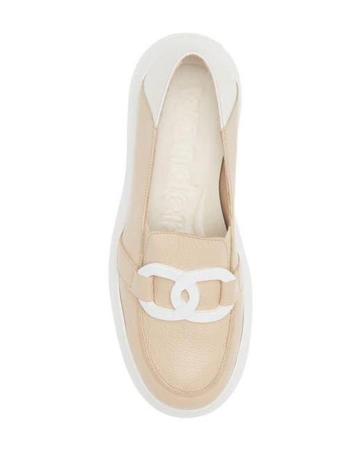 Wonders Natural Platform Loafer