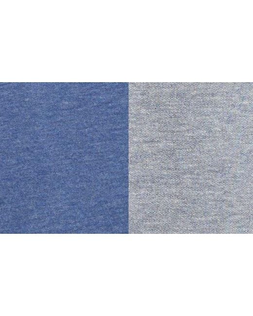 Johnston & Murphy Blue Reversible Quarter Zip Pullover for men