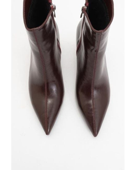 Prologue Shoes Brown Noya Stiletto Boot