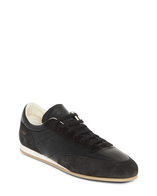 Common Projects Black Minimal Runner Sneaker for men