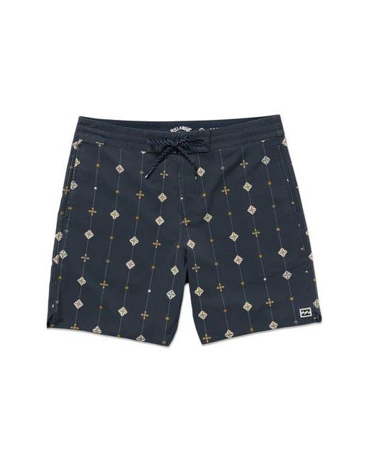Billabong Blue Good Times Lo Tide Board Shorts for men