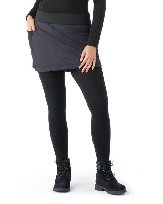Smartwool Black Smartloft Insulated Skirt