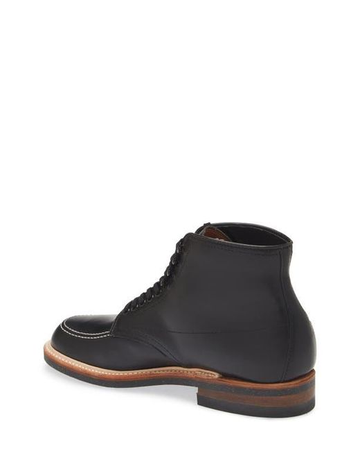 Alden Black Leather Workboot for men