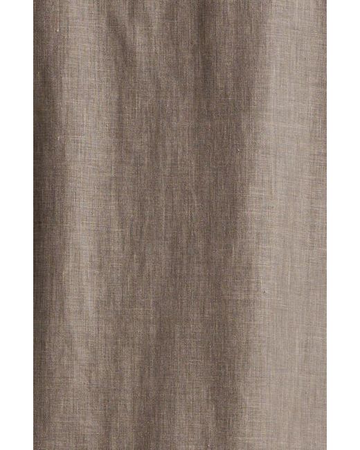 Herno Brown Storm System Long Jacket for men