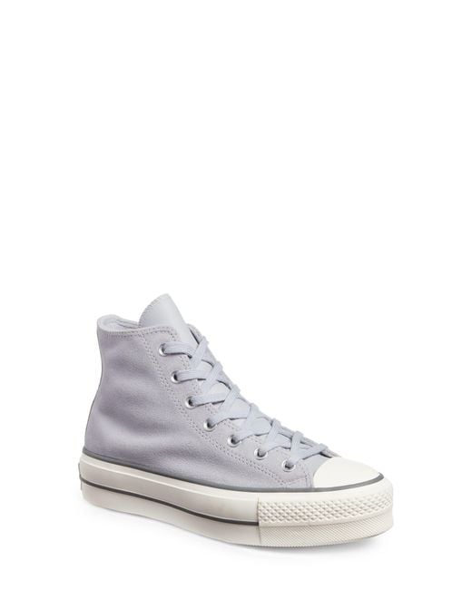 Converse Chuck Taylor All Star Lift Cozy Utility Sneaker In White Lyst 5318