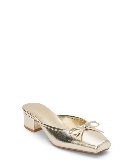 Matisse White Geneva Mule