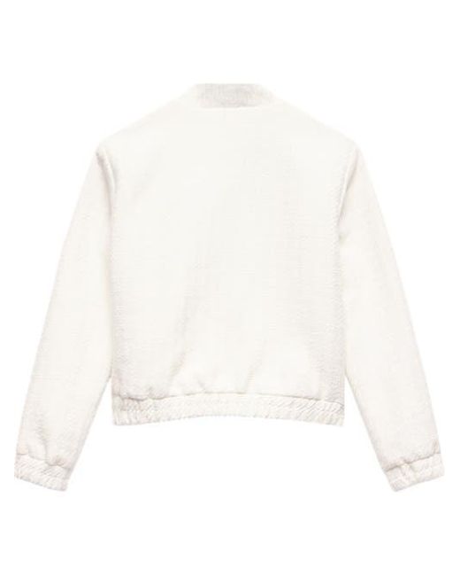 Mint Velvet Natural Boucle Jacket