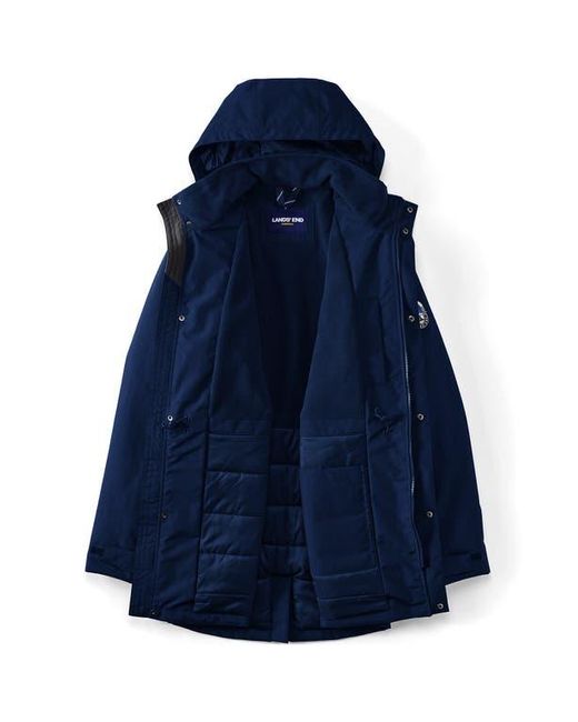 Lands' End Blue Waterproof Squall Parka for men