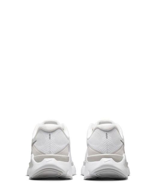 Nike White Structure Plus Running Shoe