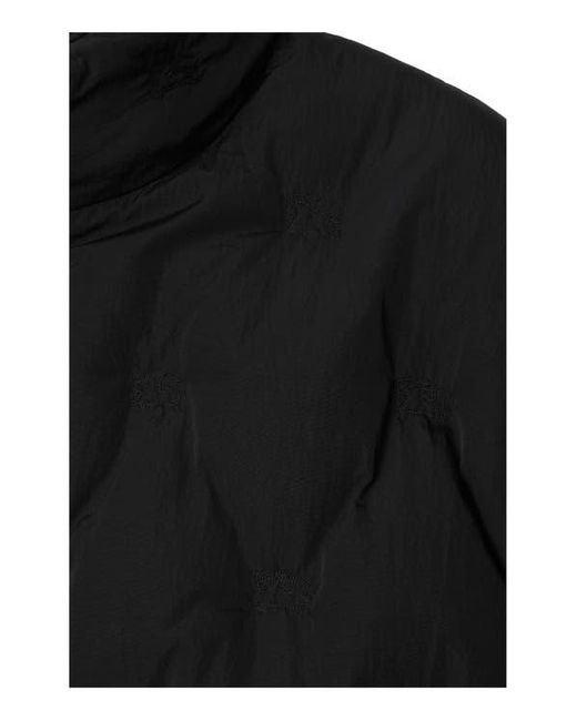 Burberry Black Ekd Nylon Padded Jacket for men