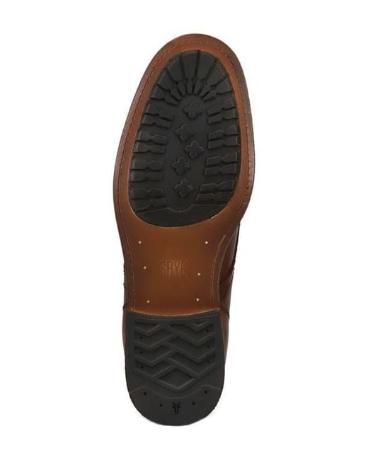 Frye Brown Tyler Flex Lace-Up Boot for men
