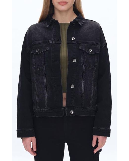 Bayeas Black Oversize Denim Jacket