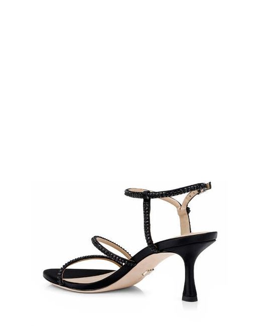 Badgley Mischka Black Julianna Ankle Strap Sandal