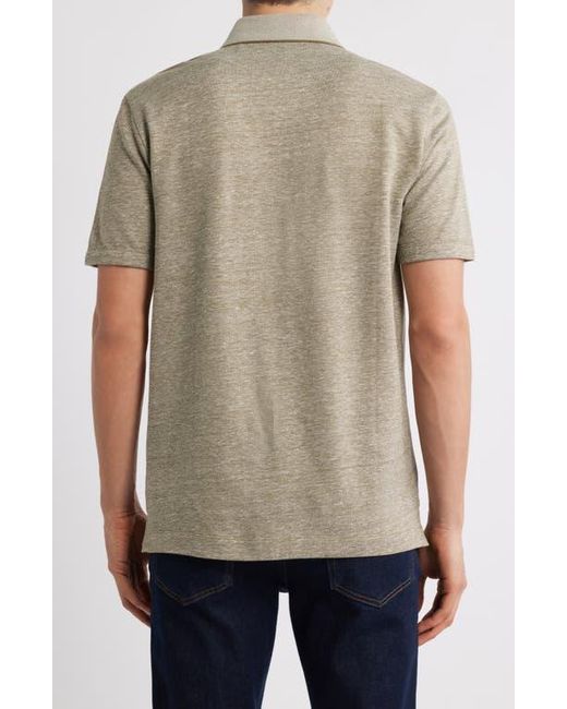 Boss Natural Press Cotton And Linen Polo for men