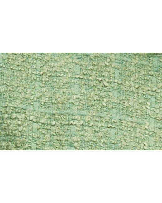 Mango Tweed Jacket in Green Lyst