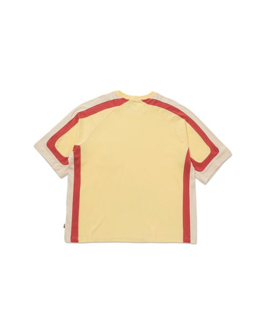 Honor The Gift Yellow Panel Pocket T-shirt for men