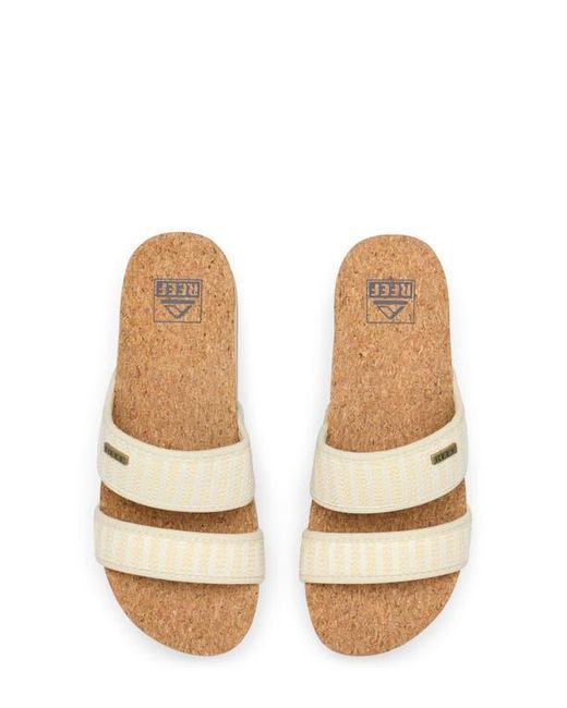 Reef Multicolor Cushion Vista Higher Platform Slide Sandal