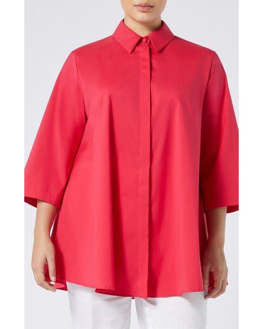 Marina Rinaldi Red Gioco Shirt