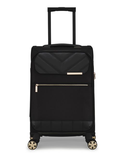 Ted Baker Albany Recycled Carryon Spinner Suitcase in Black Lyst