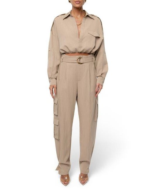 JLUXLABEL Natural Boundless Cargo Pants