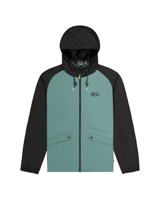 Picture Organic Green Surface Waterproof Hooded Jacket for men