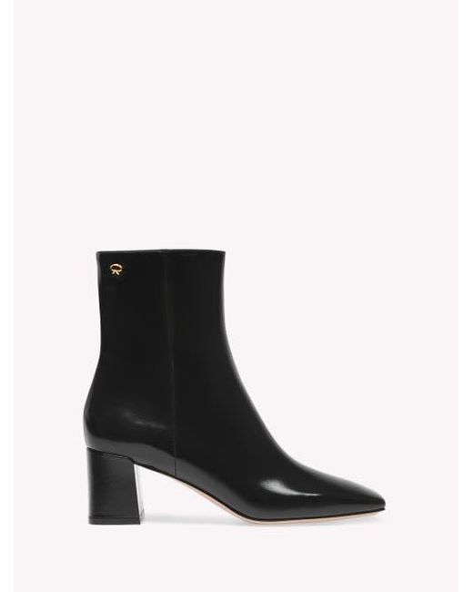 Gianvito Rossi Black Freeda Bootie 55