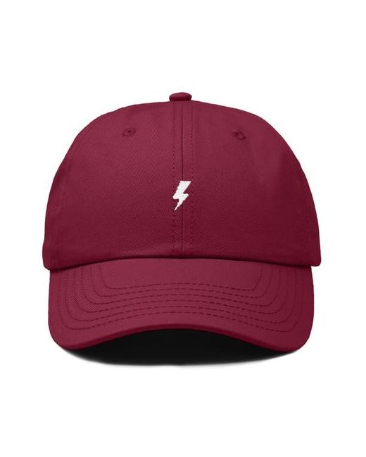 Alix Red Lil Bolt Dad Cap for men