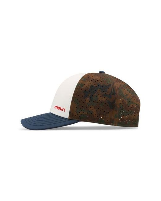 Melin Multicolor Hydro Compass Performance Snapback Ball Cap for men