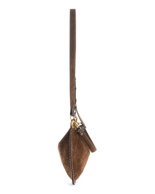 Isabel Marant Brown Oskan Soft Zipped Shoulder Bag