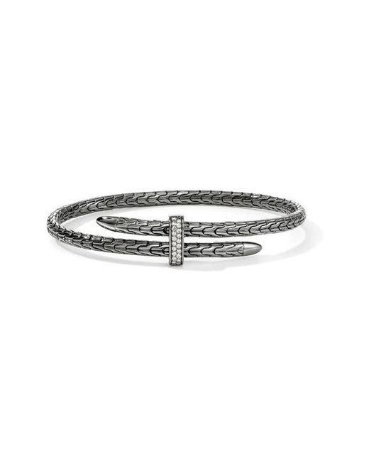 John Hardy Metallic Spear Bangle, 4Mm