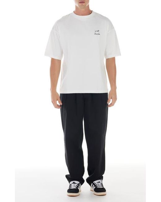 NANA JUDY White Charles Tee for men