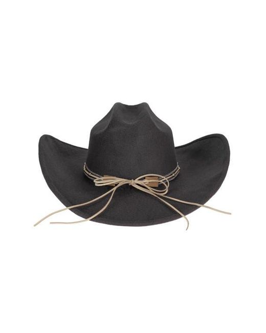 San Diego Hat Black Felt Cowboy Hat