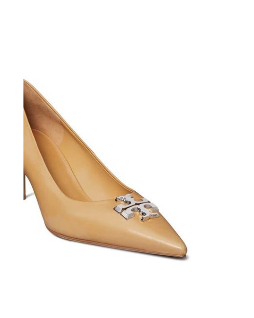 Tory Burch Natural Eleanor Pointed Toe Pump