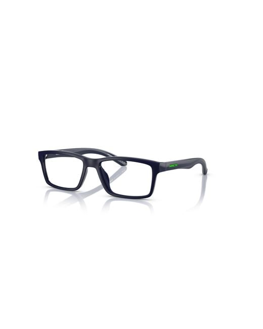 Arnette Black 52Mm Rectangle Optical Glasses for men