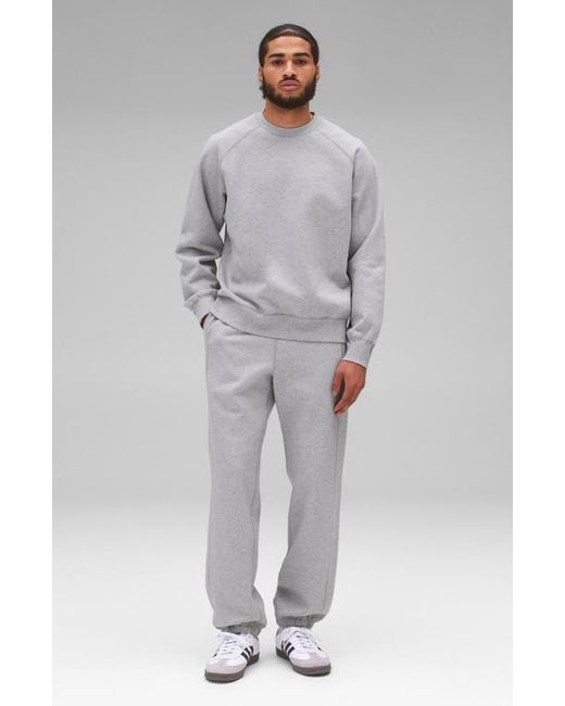 Reigning Champ Gray Brushed Fleece '97 Relaxed Sweatpant for men