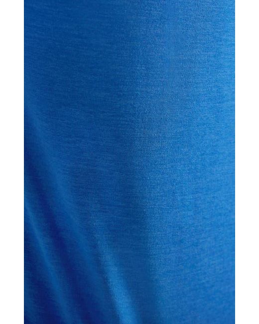 Bugatchi Blue Quarter Zip Pullover for men