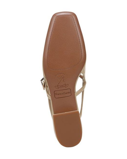 Franco Sarto Natural Destin Slingback Flat