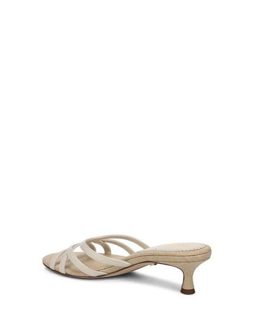 Sam Edelman White Camille Kitten Heel Sandal
