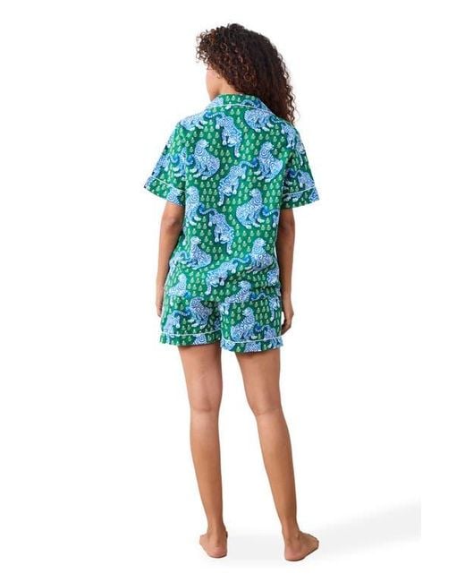 Printfresh Blue Short Pj Set