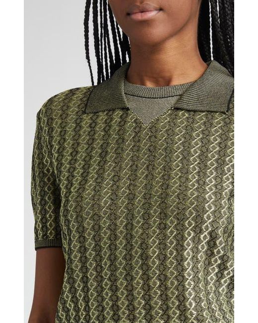 Jacquemus Green Le Polo Marino Polo