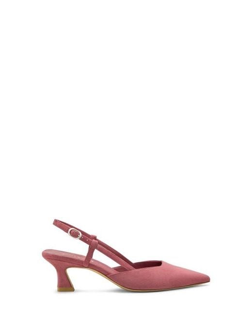 Stuart Weitzman Pink Vinnie 50 Slingback Pump